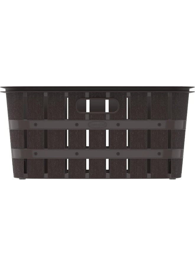 Cosmoplast سلة غسيل بلاستيكية سوداء 40 لتر من سيدر غرين - Image 5