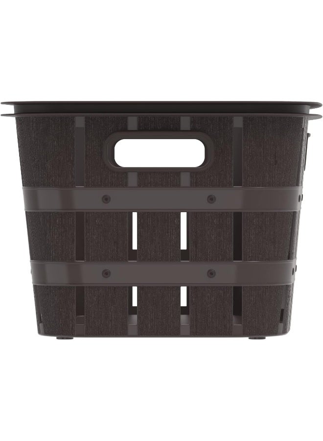 Cosmoplast سلة غسيل بلاستيكية سوداء 40 لتر من سيدر غرين - Image 4