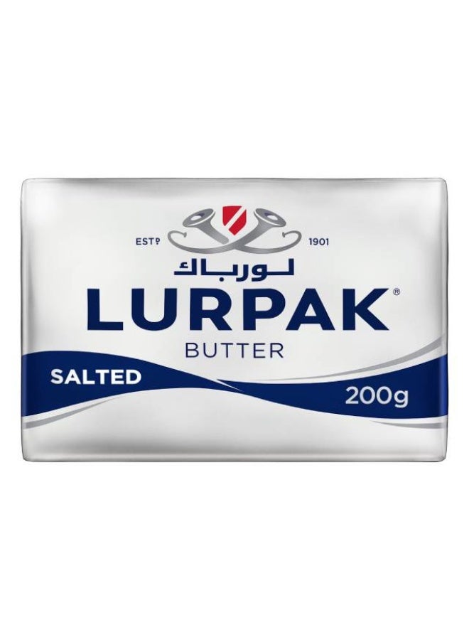 زبدة مملحة, 200 غ