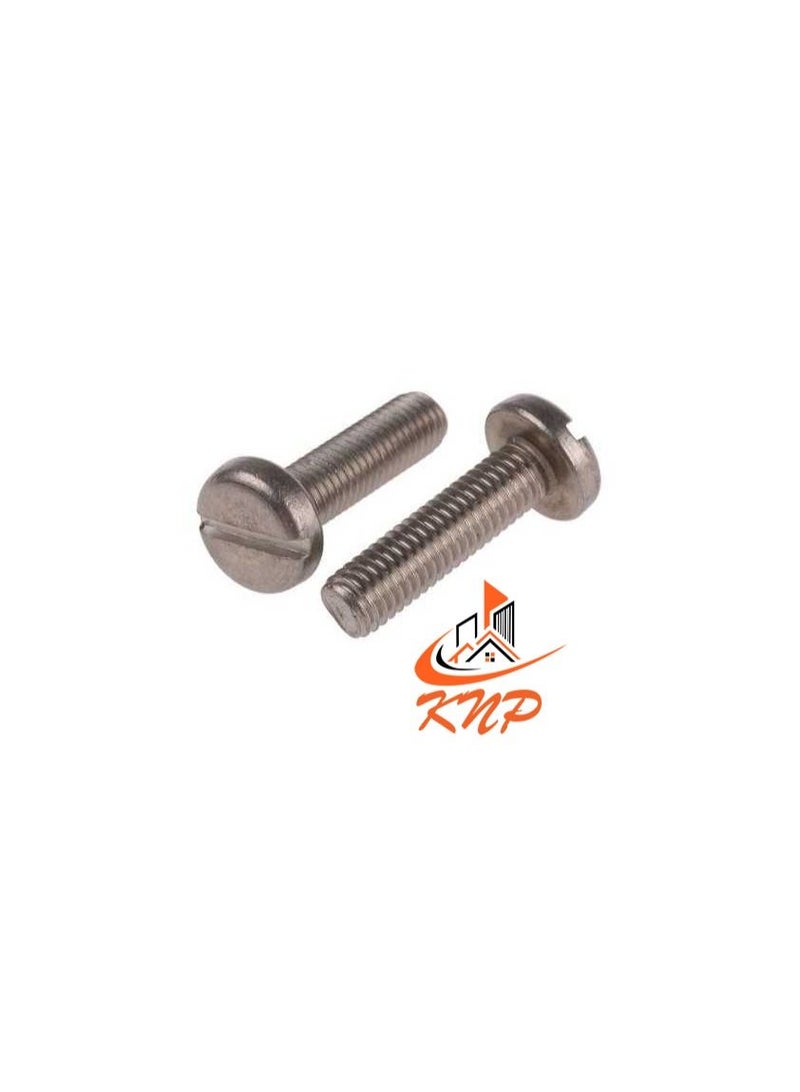 KNP KNP Pan Head Machine Screws - Pack of 200 (M4 x 12mm) - Image 1