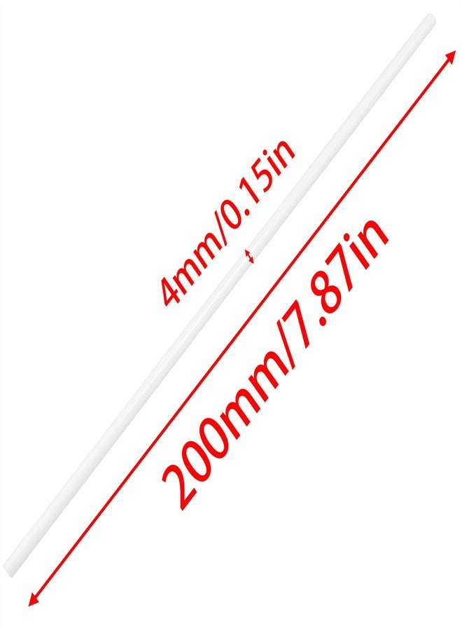 FINBe 200PCS 8 Inch Lollipop Sticks Cake Pop Sticks Candy Cane Universal Choice Perfect for Cookies Sweets Desserts Hard Candy Chocolate - Image 4
