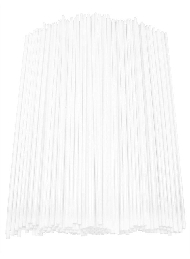 FINBe 200PCS 8 Inch Lollipop Sticks Cake Pop Sticks Candy Cane Universal Choice Perfect for Cookies Sweets Desserts Hard Candy Chocolate - Image 1