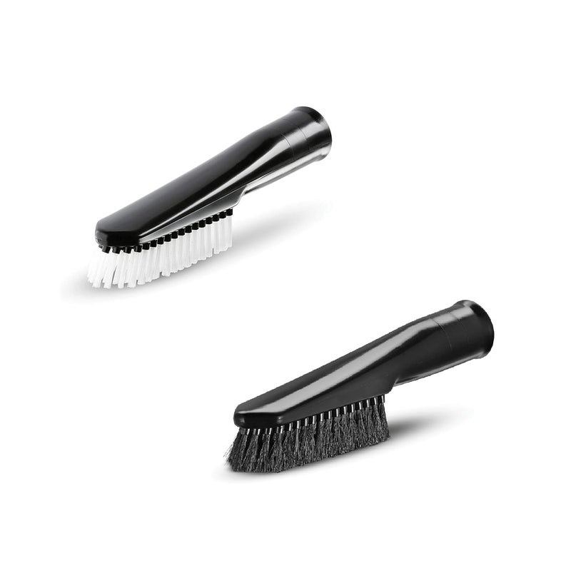 VMTC Suction Brush Kit Hard Soft Bristles Vacuum Cleaner Accessory 35mm for Karchre WD1 WD2 WD3 WD4 WD5 WD6 - Image 1