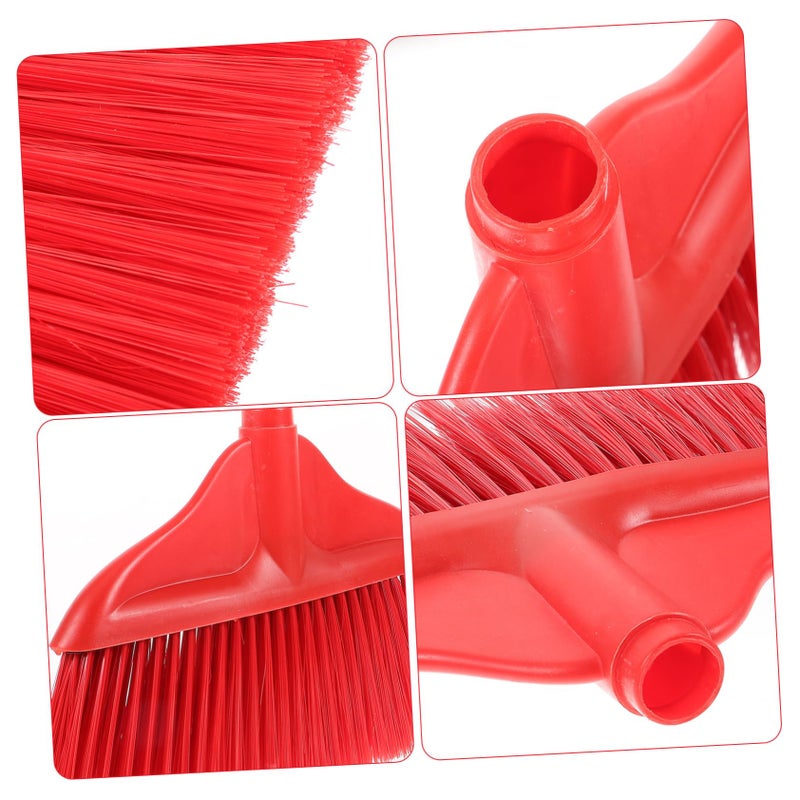 Heavy Duty Broom Head Replacement Flexible Bristles Durable Plastic Design Easy Install - Image 4