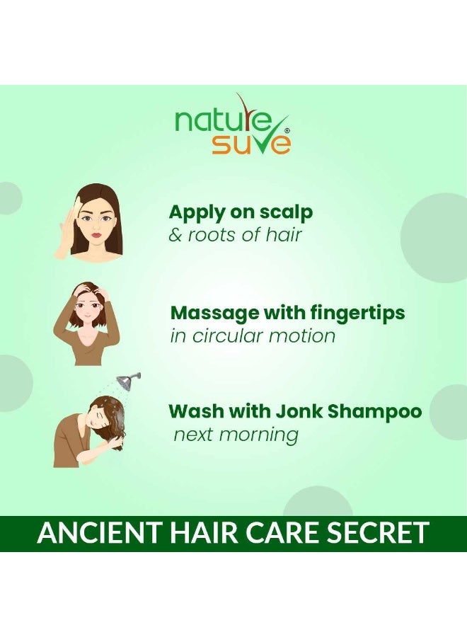 Nature Sure Jonk Tail Hair Oil - 1 Pack (110ml) - Image 3