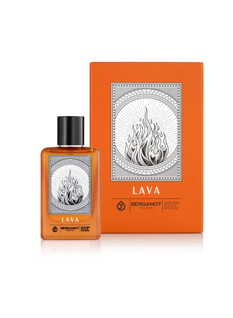 Bergamot Lava Bergamot For Men EDP 80ml - Image 1