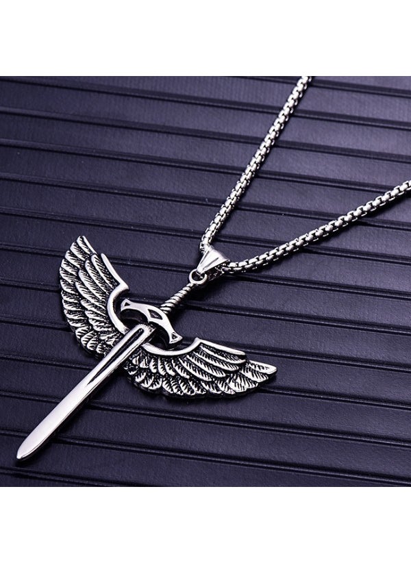 Oversized Long Chain Sword Angel Wing Steel Necklace EB90 - pzsku/ZFD44790750498B9FEF5EZ/45/_/1731213335/3c45b3c0-69b4-4549-9350-37f80cd154e4