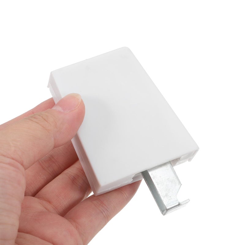 2Pcs White Heavy Duty Concealed Cabinet Hinges For Hidden Door Installation - Image 5