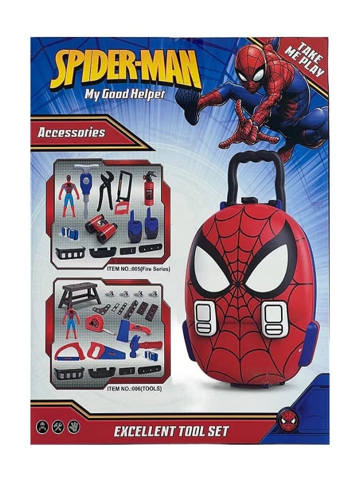 Spider-Man My Good Helper - Firefighter Toolbox and Spider-Man Figure - Image 1