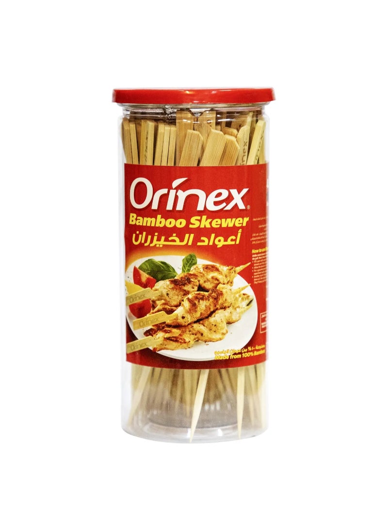 Orinex Bamboo Skewer Size 18 cm x 105 pcs - Image 1