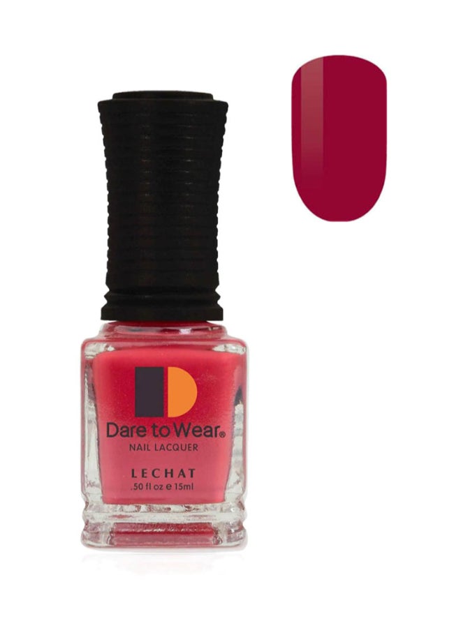 Lechat Long Lasting Nail Polish Color Richdeep Red. By Lechat Nail Lacquer Painted Maple Dw238