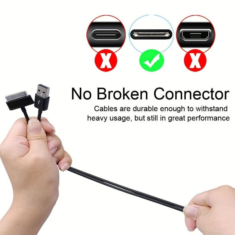 1m 39 39 37in USB Charger Cable For Samsung Galaxy Tab P1000 N8000 P5100 P5110 P7510 P7500 P7300 P6200 P6800 P3100 P1010 - Image 5