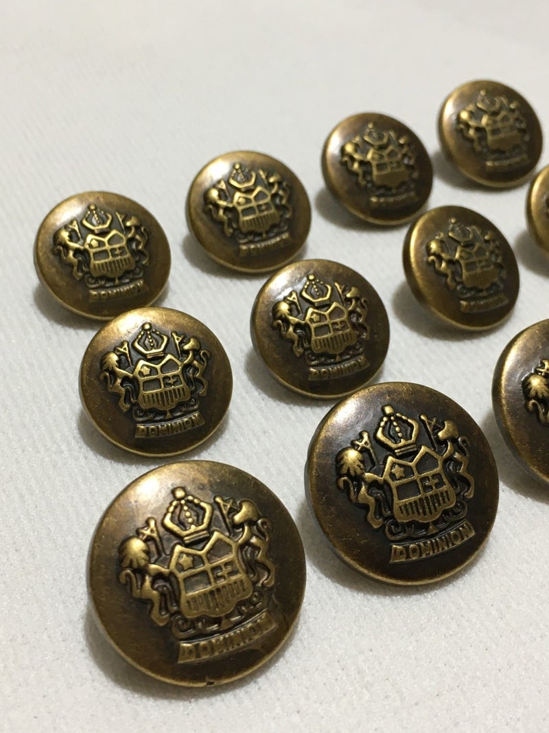 Karan Tuhafiye Karan Haberdashery Blazer Jacket Button Set Metalized (Plastic) - Image 2