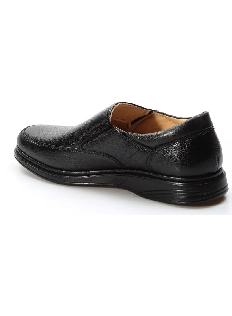 Fast Step Genuine Leather Black Men's Casual Shoes 815mba1301 - Image 3