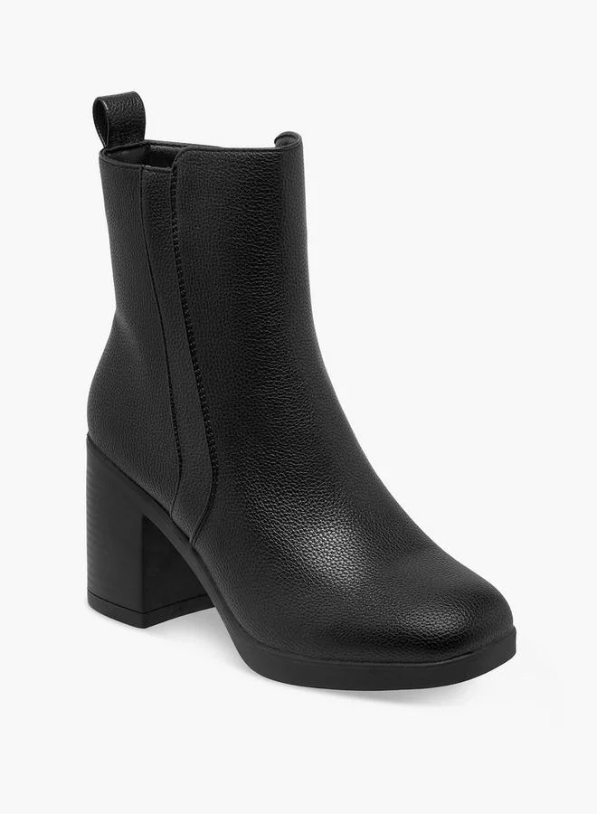Flora Bella By Shoexpress Women Block Heel Ankle Boots