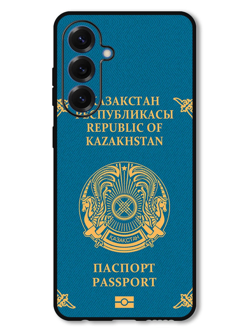 Theodor Protective Case Anti Scratch Shock Proof Bumper Cover For Samsung Galaxy S25 Kazakhstan Passport - Image 1