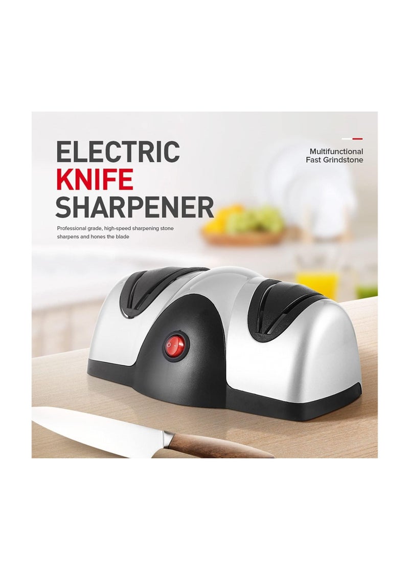 Dubkart Professional Kitchen Razor Sharp Pro Electric 2 Stage Knife Sharpener  - Image 4