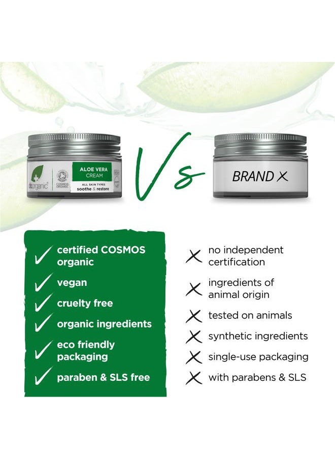 dr.organic Organic Doctor Organic Aloe Vera Concentrated Cream, 1.7 fl.oz.  - Image 2