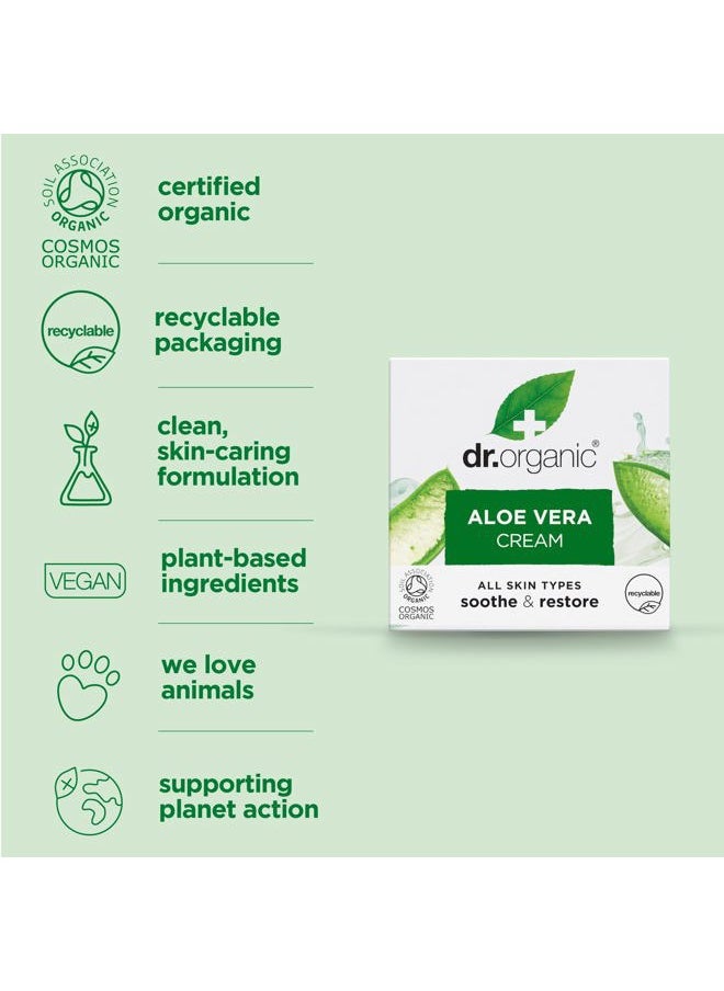 dr.organic Organic Doctor Organic Aloe Vera Concentrated Cream, 1.7 fl.oz.  - Image 3