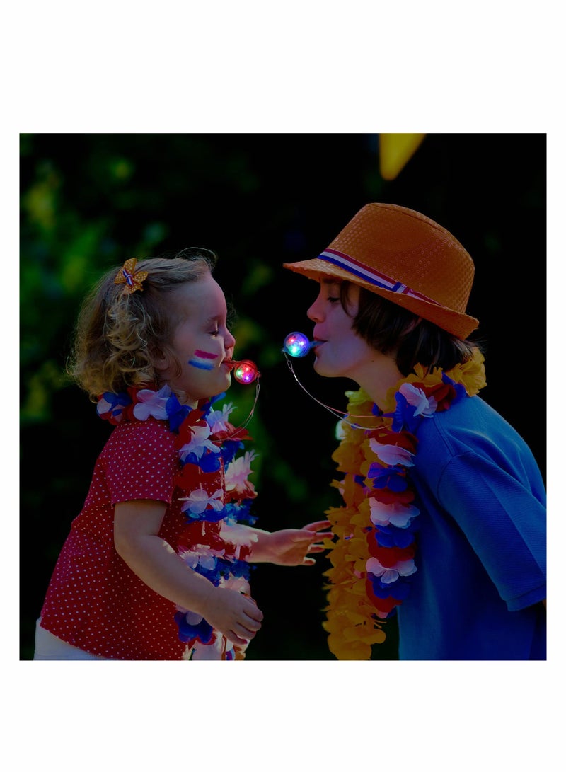 SOLARAE 40 Pieces Glow Whistles LED Light Up Whistle with Lanyard Necklace for Glow in the Dark Party Favors Birthday Party Supplies Goodie Bag Fillers, Random Color - Image 5