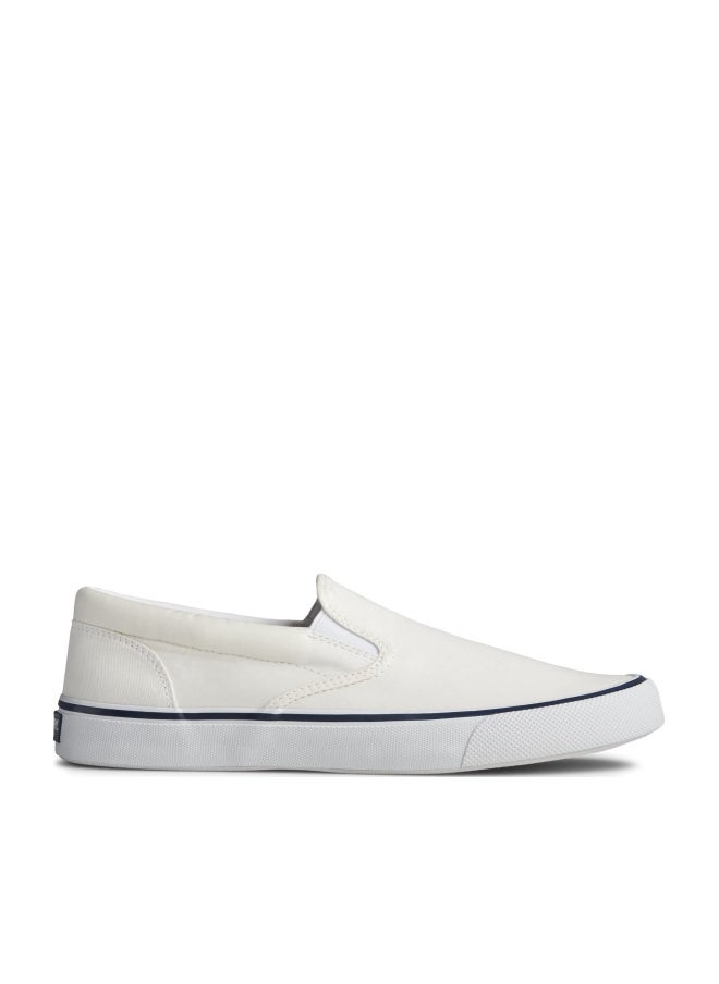 SPERRY حذاء سبيري للرجال سترايبر II سليب أون، أبيض، 10.5 - Image 1
