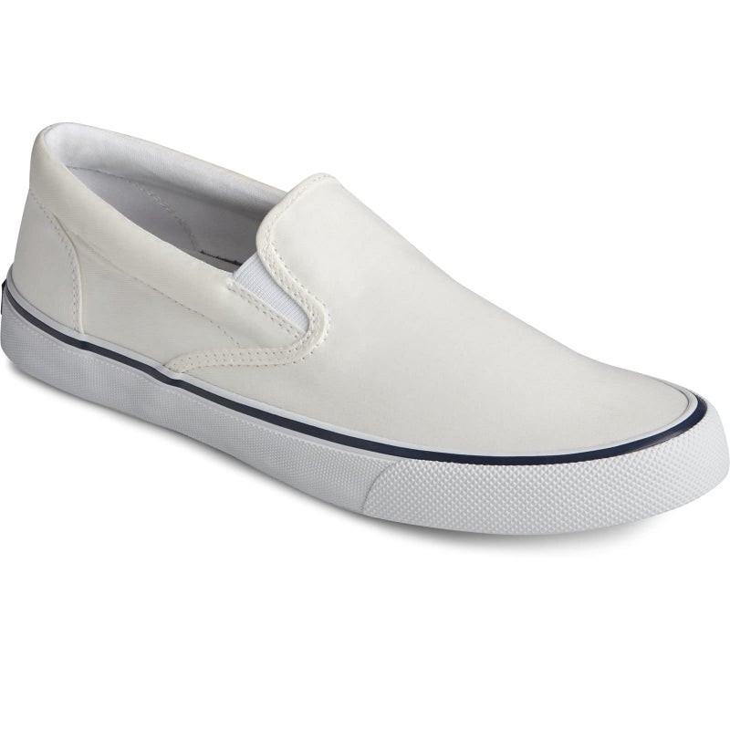 SPERRY حذاء سبيري للرجال سترايبر II سليب أون، أبيض، 10.5 - Image 3