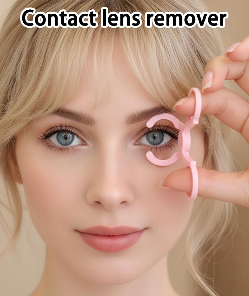 AGMITRAKA 3Pcs, Lens Applicator Tool, Contact Lens Applicator Tool, Eye Lens Kit with Lens Remover Tool, Easy to Use Lens Tool for Safe Contact Handling - Image 5