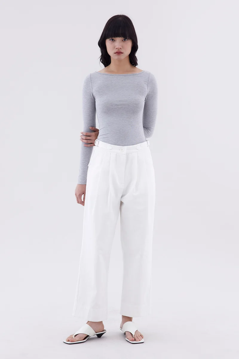 ذا اديتورز ماركت Henril High-Rise Pleated Pants