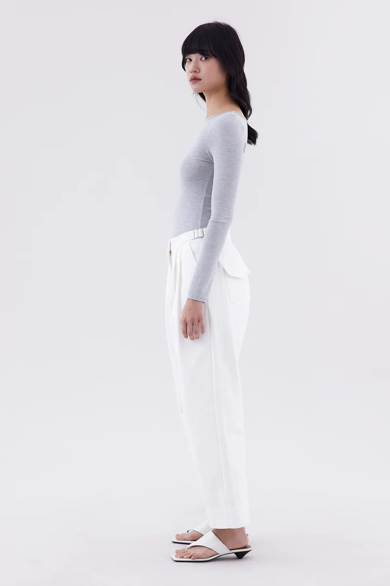 ذا اديتورز ماركت Henril High-Rise Pleated Pants