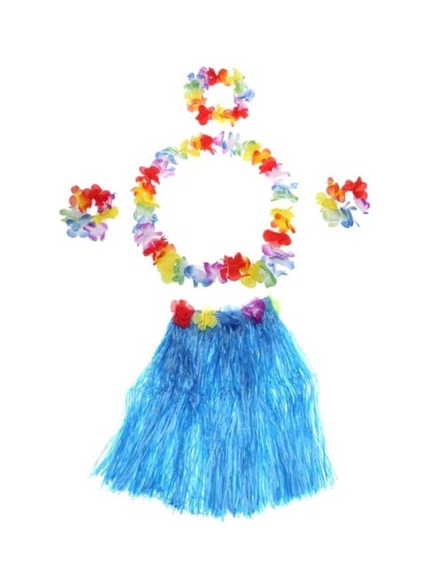 5-Piece Hawaiian Hula Costume Set 31x4x13cm