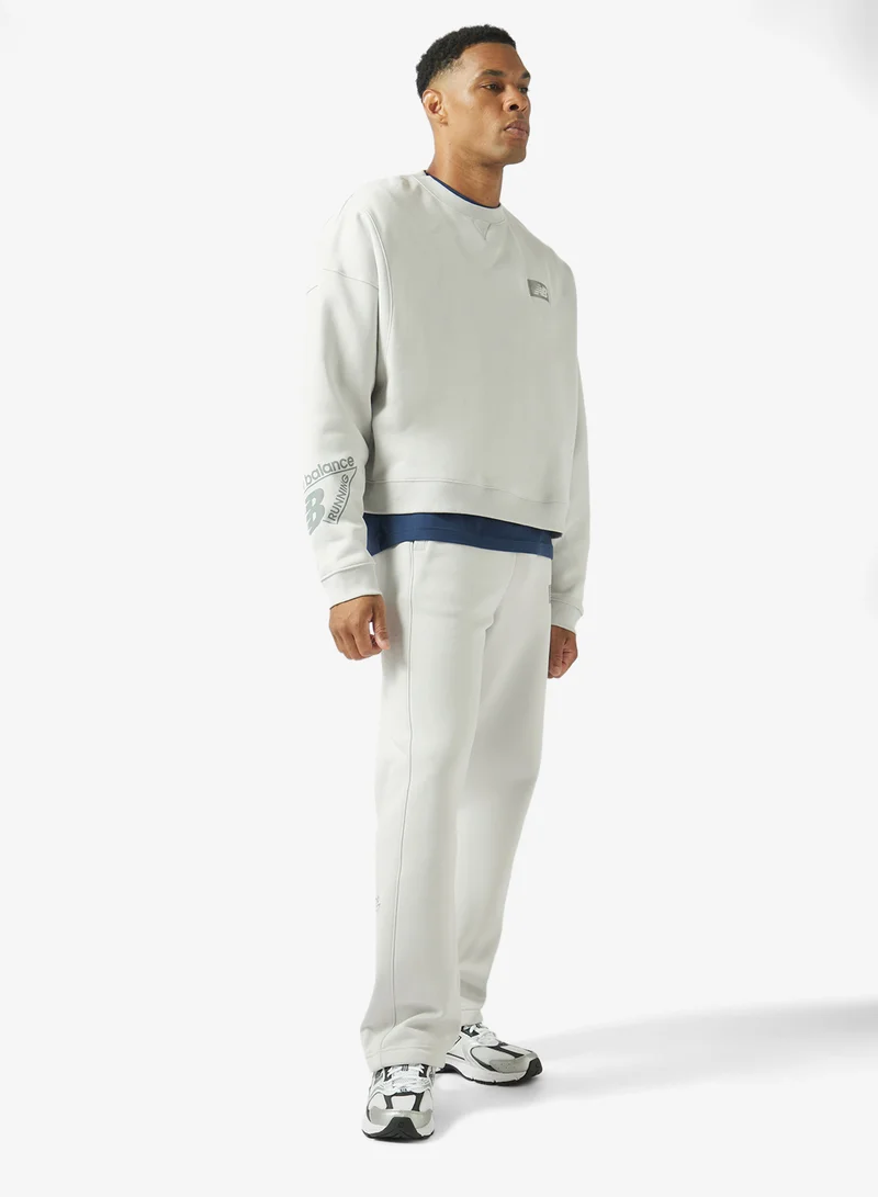 New Balance GREY MATTER (GYM) Athletics Crafted Fleece Sweatshirt for Men | Best Price UAE