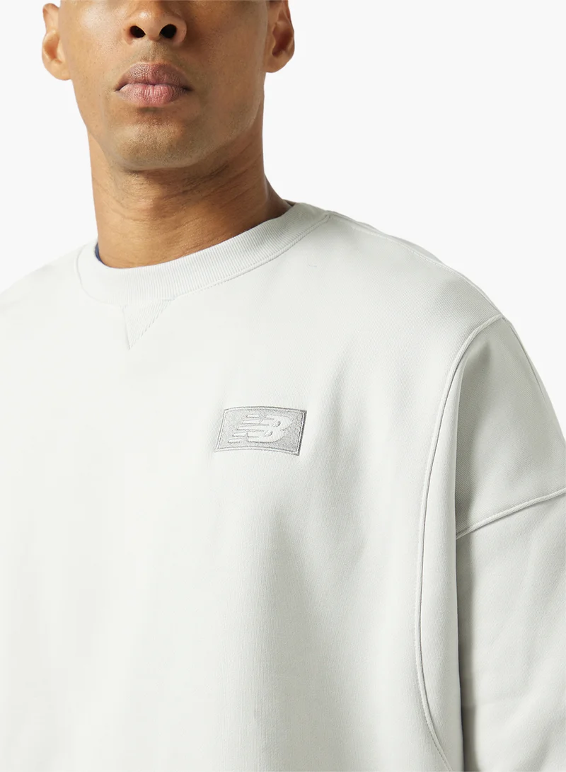New Balance GREY MATTER (GYM) Athletics Crafted Fleece Sweatshirt for Men | Best Price UAE