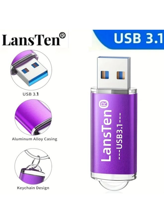 256GB USB 3 1 Flash Drive 40 60MB s Write Speed Thumb Drive Memory Stick - Image 4