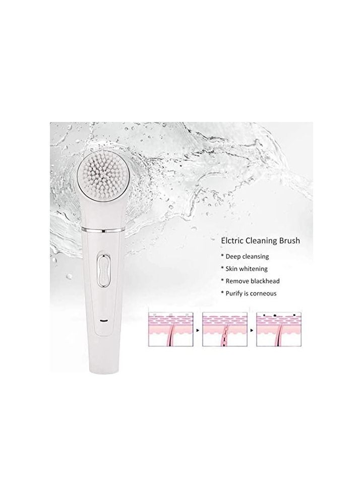 Generic - 5 in 1 Perfect Painless Women Epilator Facial Hair Remover  Trimmer for Women Pubic Hair, Epilator for Women, Hair Removal Device, Wet Dry Painless Rechargeable Shaver for Body Arms Legs Facial - Image 1