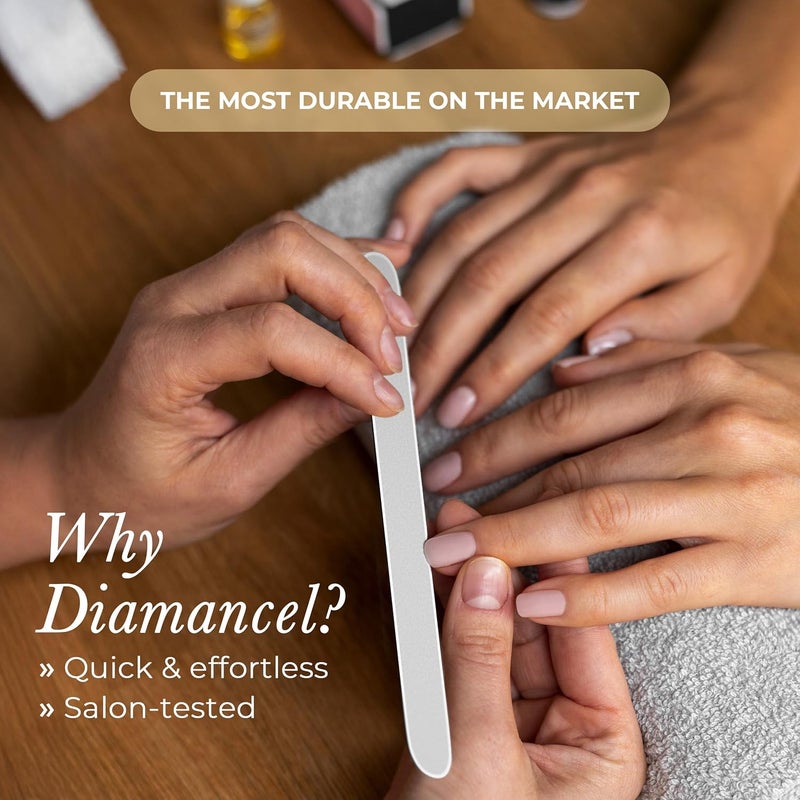 Diamancel Luxury Diamond Nail File – #2 Medium Grit for Average Thickness Fingernails - Image 4