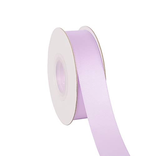 Ribbonitlux 1" Wide Double Face Satin Ribbon 25 Yards (430-Lavender）, Set for Gift Wrapping, Party Decor, Sewing Applications, Wedding and Craft - Image 1