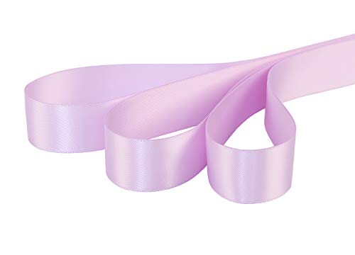 Ribbonitlux 1" Wide Double Face Satin Ribbon 25 Yards (430-Lavender）, Set for Gift Wrapping, Party Decor, Sewing Applications, Wedding and Craft - Image 2