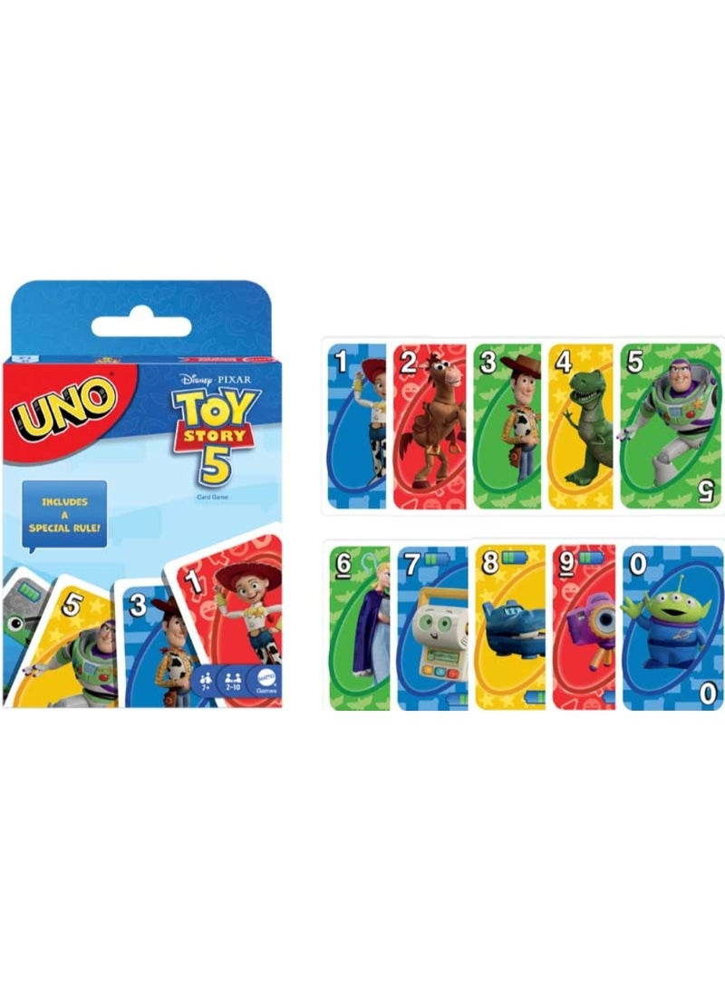 Mattel Games UNO - Toy Story 5 Card Game - Image 4