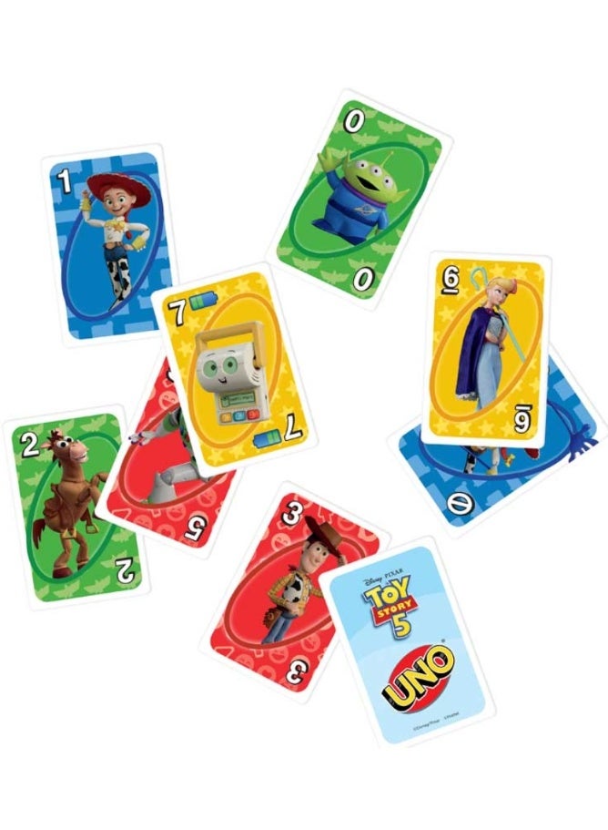 Mattel Games UNO - Toy Story 5 Card Game - Image 3