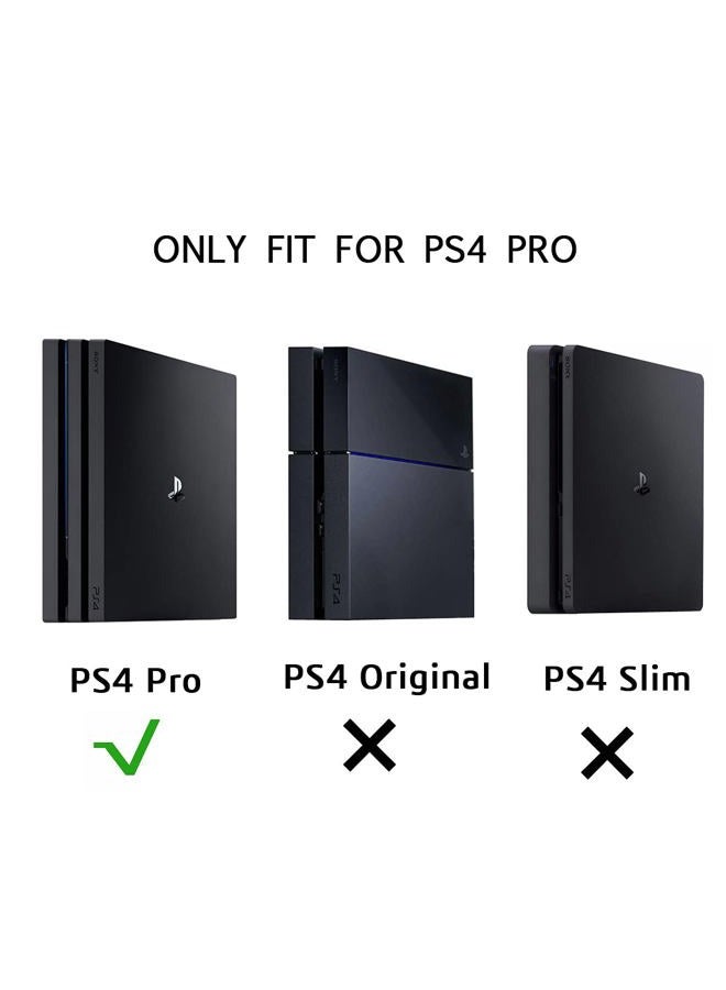 Monzlteck New Wall Mount for PS4 pro, Near or Behind TV, Space Saving,Customized to Perfectly Fit PlayStation4 pro,Easy to Install - Image 3