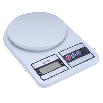 Mobhada Electronic Kitchen Digital Weighing Scale 10 Kg Weight Measure Liquids Flour Color May Vary - Image 1
