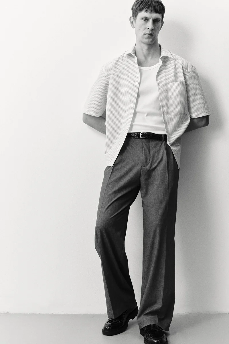 H&M Loose Fit Tailored trousers