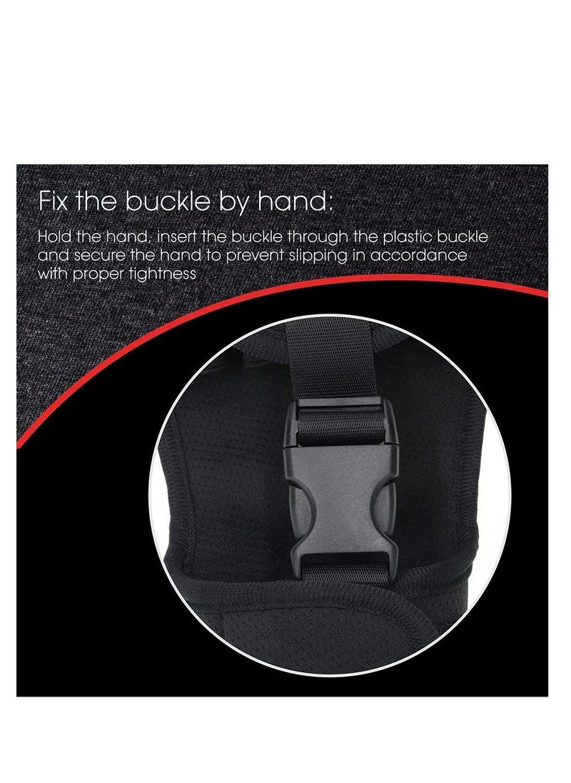 SYOSI Finger Gloves Splint Brace Ability Rehabilitation with Stroke Hand Use for Elderly Fist Hemiplegia Training Single Grip Exercise  - Image 2