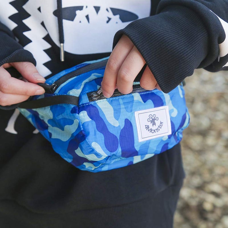 4Monster Hiking Waist Packs Portable Water Resistant Fanny Pack Bags Lightweight With Adjustable Strap For Outdoor  Workout Running Hiking Traveling Biking Camping And Fishing (Navy Blue  2L) - Image 5