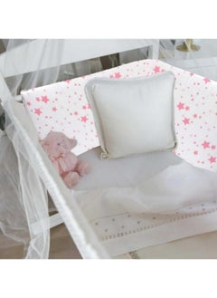GGEROU Baby Crib Bumper Infant Bed Soft Cotton Pad Cot Protector Newborn Room Nursery Bedding Decor 130*30cm  - Image 2