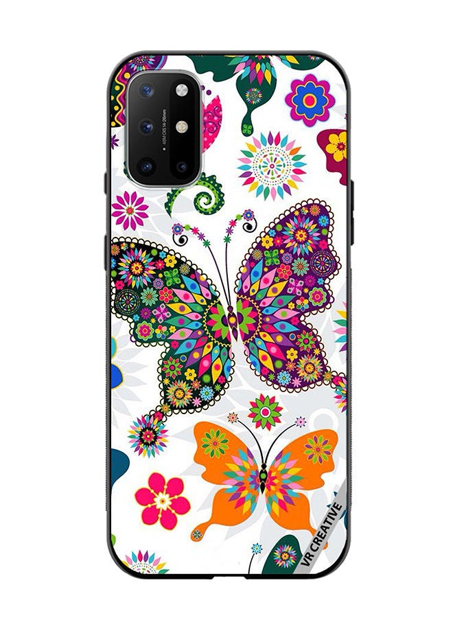 VR CREATIVE Protective Case Cover For OnePlus 8T Butterflies Design Multicolour - Image 1