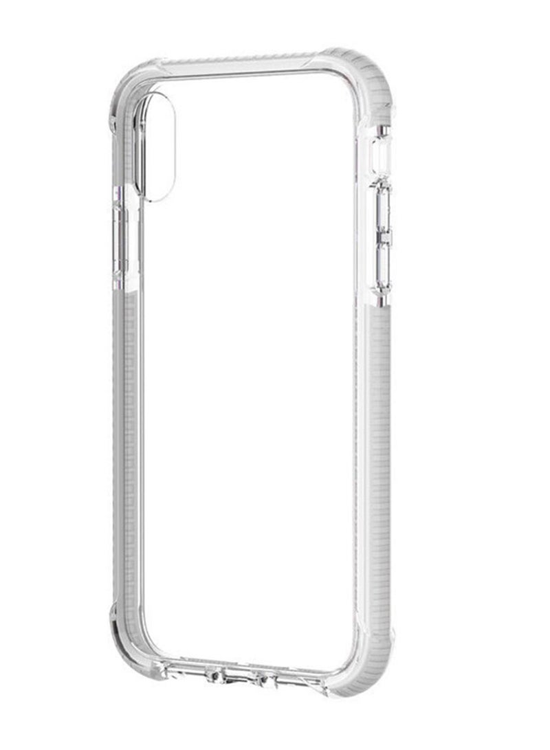 EHOME Protective Bumper Case Cover For Apple iPhone X White/Clear