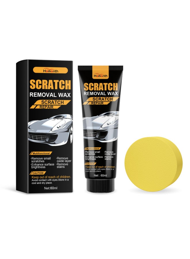 Homonth Car Scratch Care Cream: Automotive Paint Fine Scratch Polishing Coating, Scratch Removal And Renovation Care Cream - Image 5