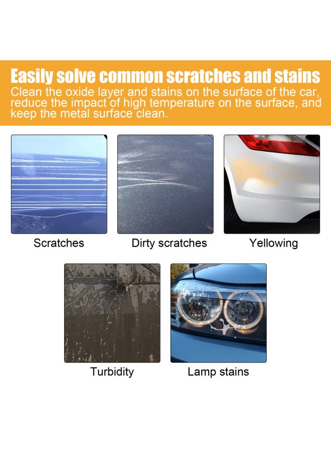 Homonth Car Scratch Care Cream: Automotive Paint Fine Scratch Polishing Coating, Scratch Removal And Renovation Care Cream - Image 3