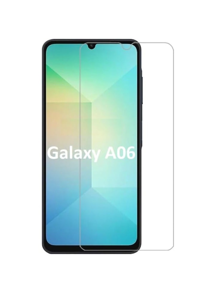 TWEGGON Samsung A06 Screen Protector, Tempered Glass Screen Protector for Samsung Galaxy A06 Clear  - Image 1